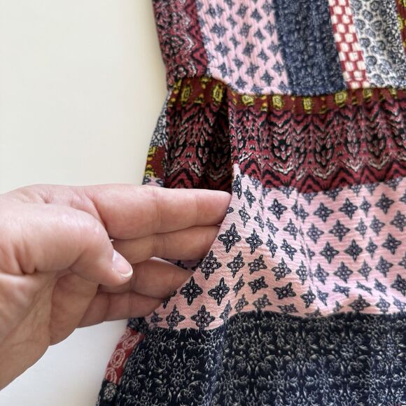 Venus Colorful Geometric Print Romper with Pockets Women’s Size S - Picture 6 of 13